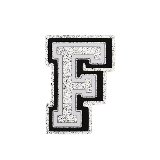 Budz | Silver Letter F