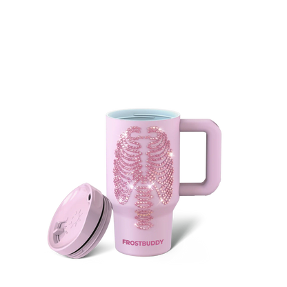 Mug Buddy 16oz | Pink Skeleton