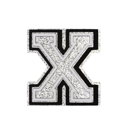 Budz | Silver Letter X